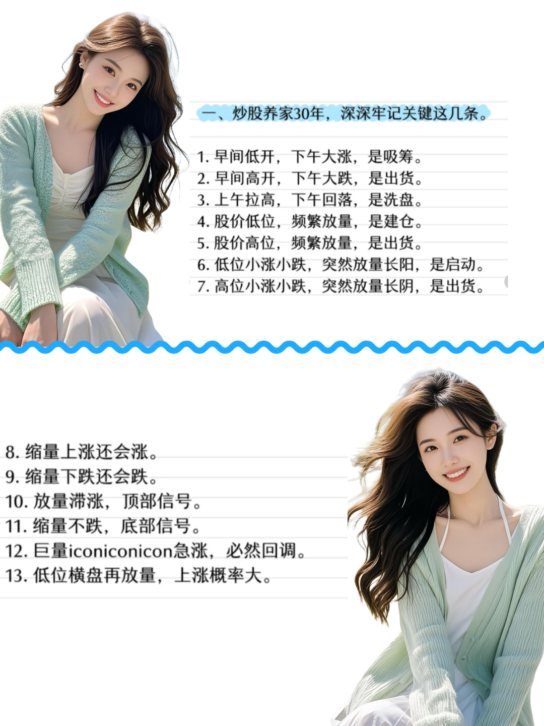 炒股养家的铁律天条1， 散户的通病，亏了死拿，稍微由亏转盈就会马上卖出，不看趋势，不看成交量，只看账户盈亏比，最后的结果就是亏损无限大，...