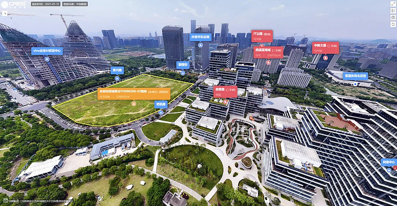 建发33.3亿元落子杭州未来科技城,地块紧邻阿里未科中心、抖音华东总部! 6月27日,杭州上半年宅地土拍收官,6宗宅地共收金151.15亿元 ...