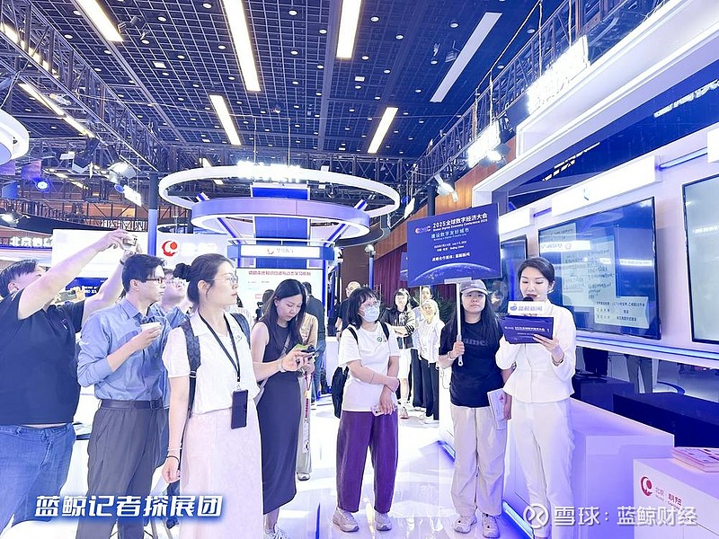 蓝鲸直击2025全球数字经济大会,带队记者团探访数字经济国际交流合作体验区新亮点 蓝鲸新闻7月2日讯(编辑 李梦琪)2025全球 数字经济 ...
