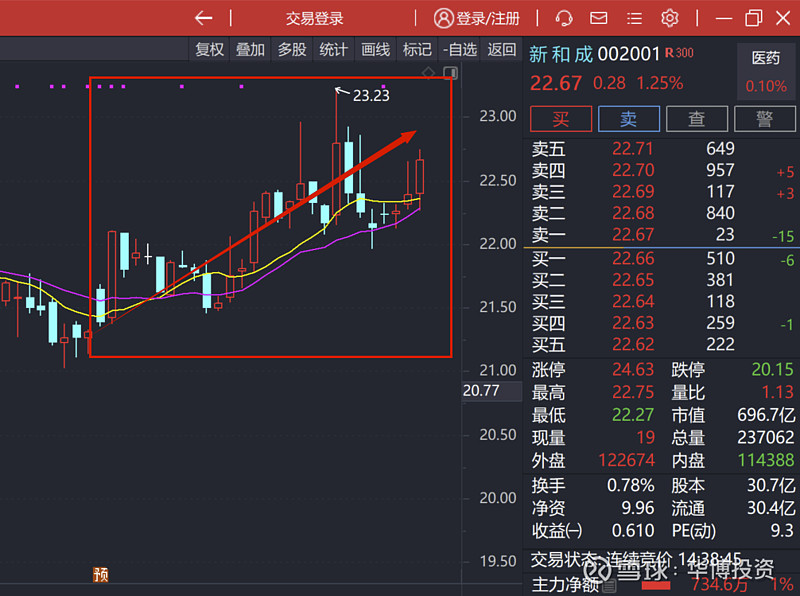 新和成股票分析
