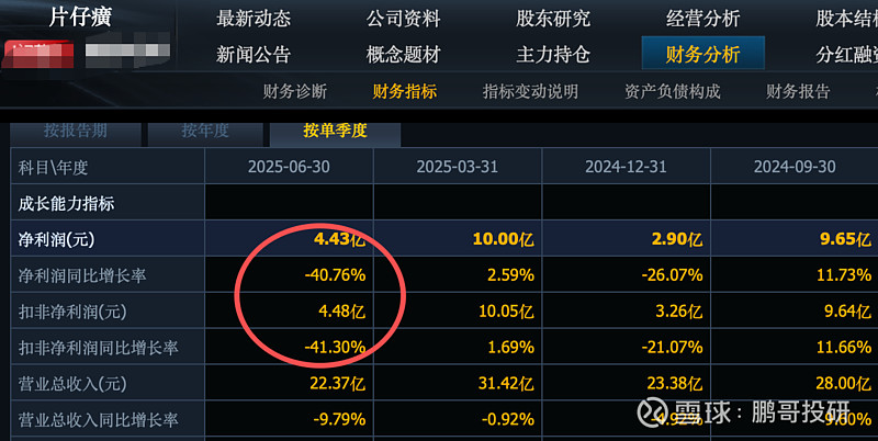 片仔癀股票分析