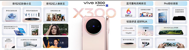vivo X300系列正式发布，以全场景解决方案开启移动影像“新旅程”-锋巢网
