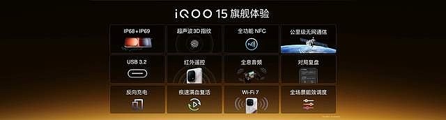 “性能超长板，全面无短板”iQOO 15正式发布，售价4199元起-锋巢网