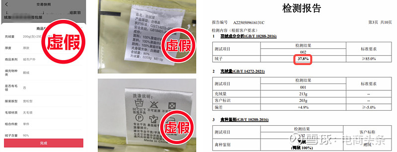 抖音电商公布羽绒服等秋冬服饰专项治理,重点打击材质作假及虚假宣传