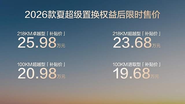 家庭用车的终极选择！比亚迪2026款夏解锁家庭出行“头等舱”体验-锋巢网
