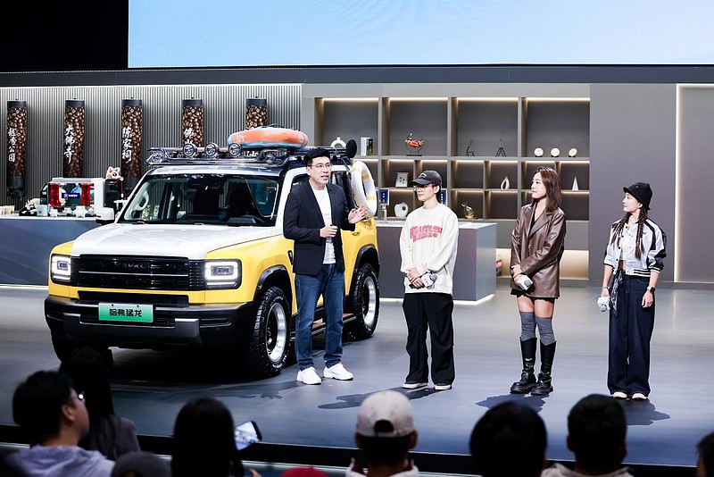 见 “棱” 见 “角” 才够燃！哈弗广州车展与年轻人共赴自由主场-锋巢网