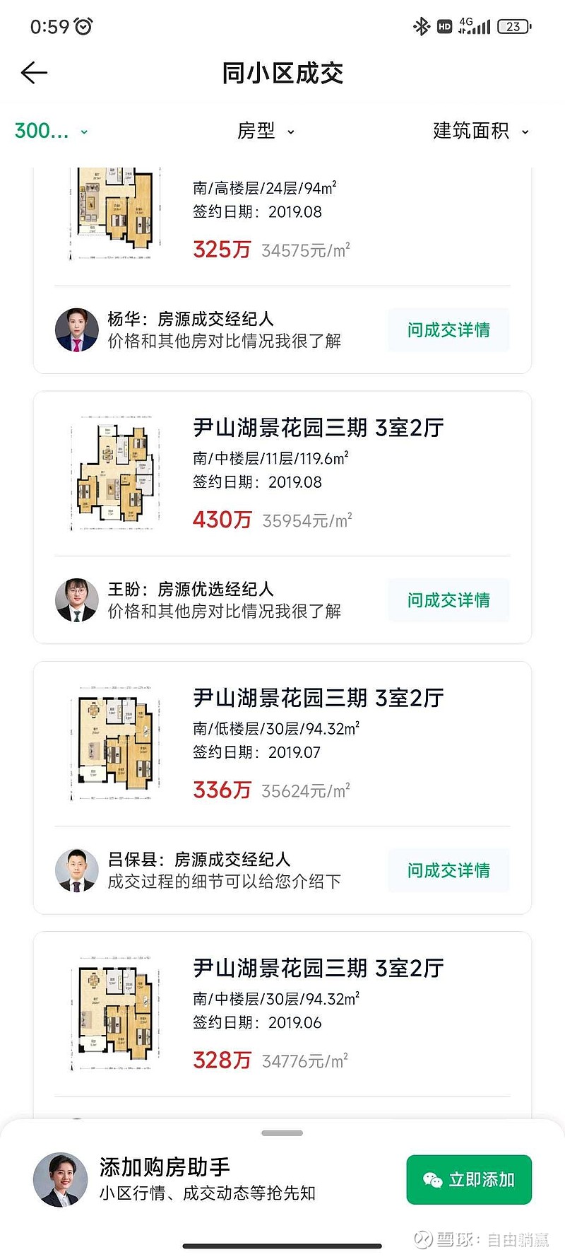 房价到底了吗?#房价那点事儿#苏州的房价可能接近底部了!同一小区,从19年峰值 35,954元/㎡,跌至16,697元/... - 雪球