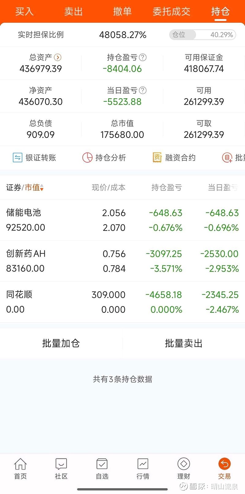 亏损率，亏损率和收益率类比推理