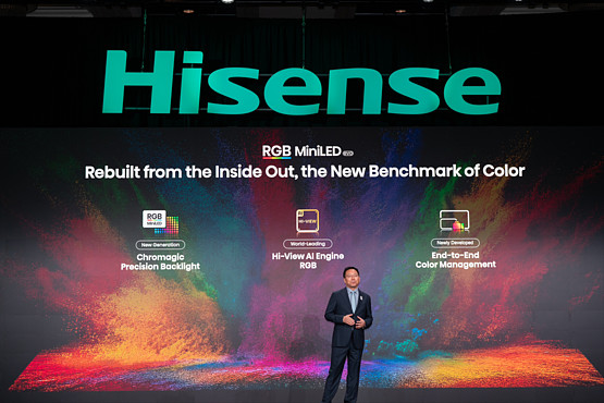 海信CES发布全新一代RGB-Mini LED，全球首创玲珑4芯真彩背光-锋巢网