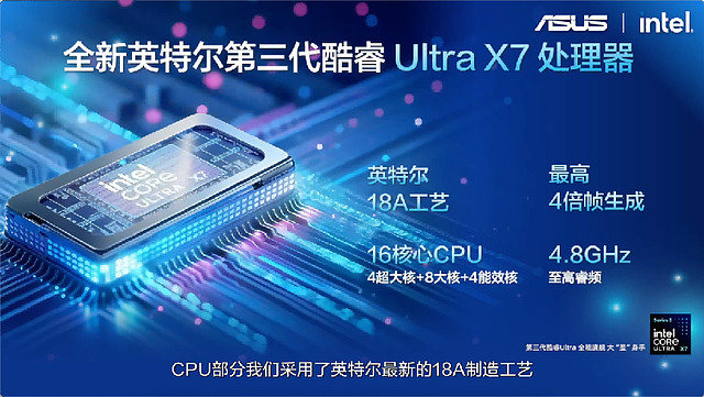全芯战力赋能多场景高能高效,华硕2026酷睿Ultra AI PC全能本首发-锋巢网