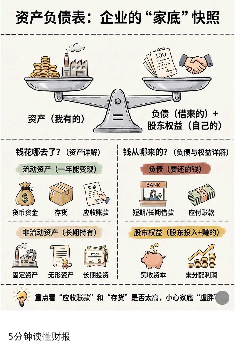 5分钟读懂财报 5分钟读懂财报网页链接 - 雪球
