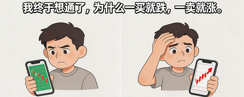 我终于想通了,为什么一买就跌,一卖就涨。 你炒股,还是算法在炒你?今天这盘面,是不是让你产生了一种深刻的自我怀疑?昨天割了AI追石油,今天一 ...