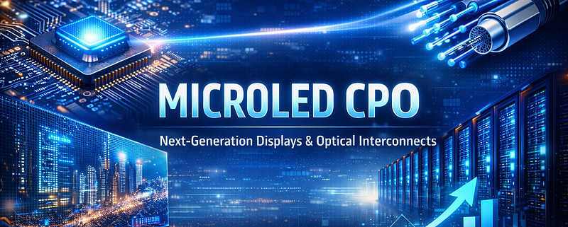Micro Led Interconnect MicroLED CPO: A New Frontier in Display and Interconnect Technology 1 ...