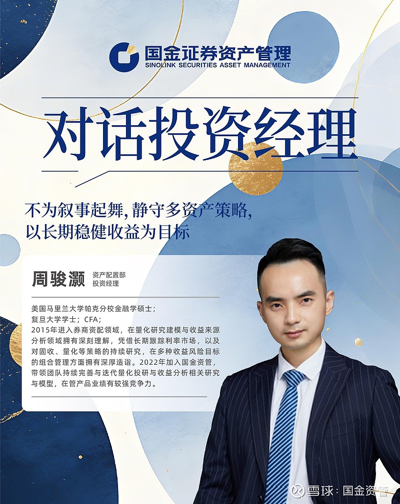 【对话投资经理】周骏灏:不为叙事起舞,静守多资产策略,以长期稳健收益为目标 近期地缘冲突影响了全球资本市场,原油、黄金、美股、港股、A股等投资 ...