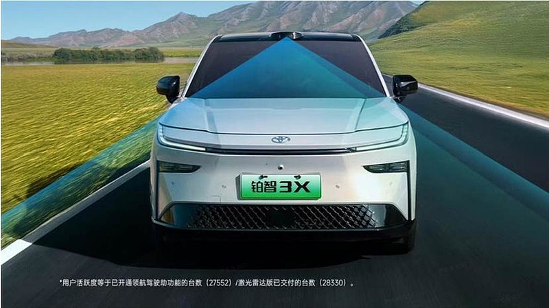 广汽丰田铂智3X一周年OTA，智驾/智舱/安全全面焕新-锋巢网