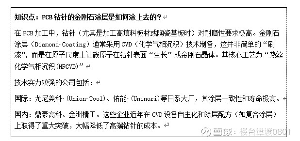 中钨高新信息更新——截至3月29日 一、有关PCB钻针1.金洲精工( 中钨高新 子公司)的产品规格及其价格变动PCB钻针产品规格覆盖范围⼴泛 ...