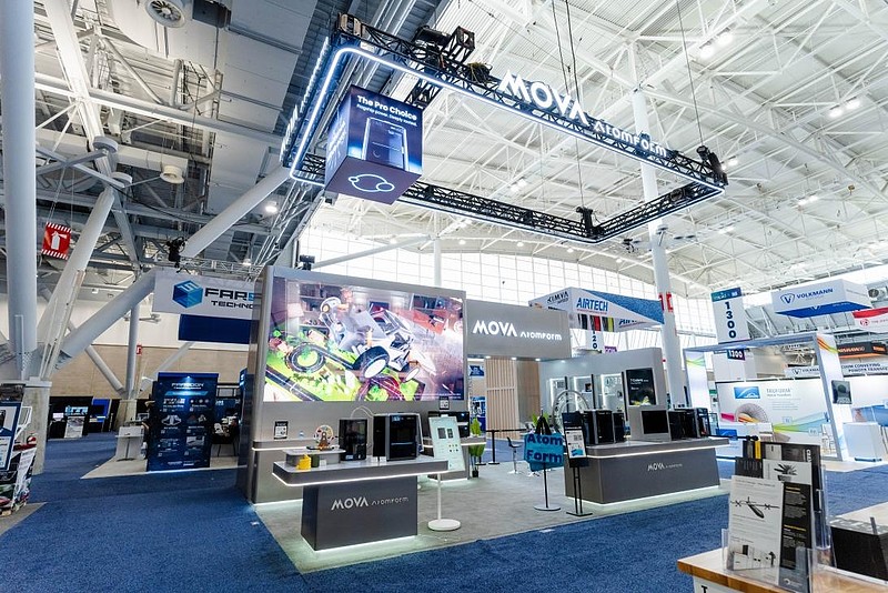 原子重塑亮相波士顿RAPID+TCT，创新设计引爆现场关注 美东时间4月14日—16日，北美增材制造行业盛会RAPID+TCT在波士顿会展中心 ...