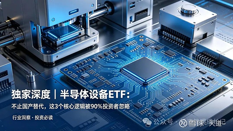 独家深度|半导体设备ETF:不止国产替代,这3个核心逻辑被90%投资者忽略 最近市场震荡加剧,光模块、算力租赁等高位赛道轮番回调,唯有半导体 ...