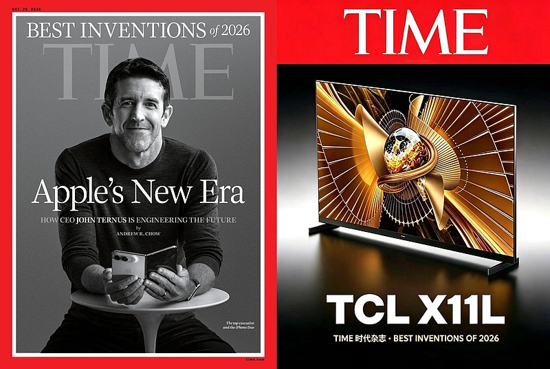 TCL X11L入选《时代》2026年度最佳发明，SQD-Mini LED再获国际认可-锋巢网
