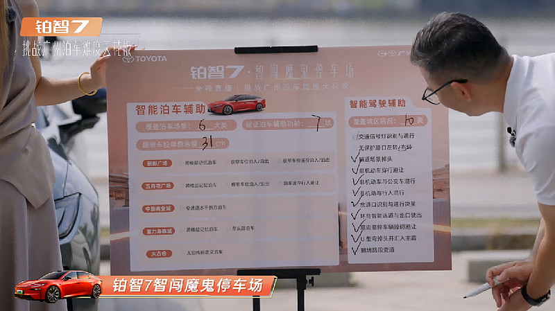 从极窄位到鬼探头,广州魔鬼停车场实测看铂智 7 到底能不能“打”-锋巢网
