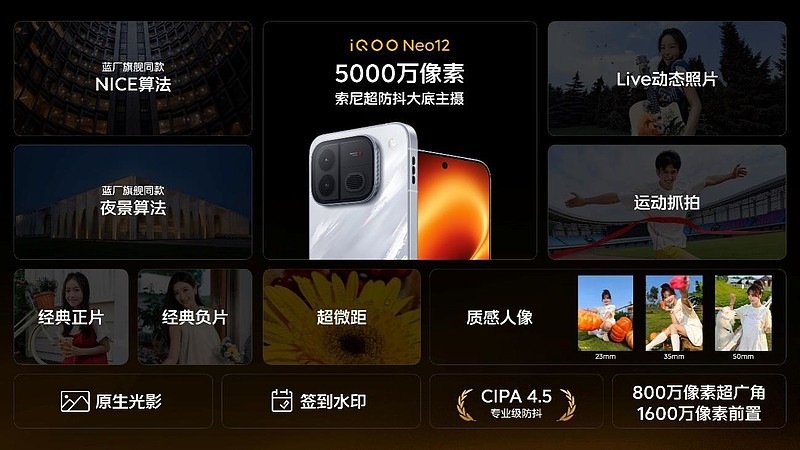 新一代冰穹风冷散热系统携手旗舰双芯 iQOO Neo12正式发布-锋巢网